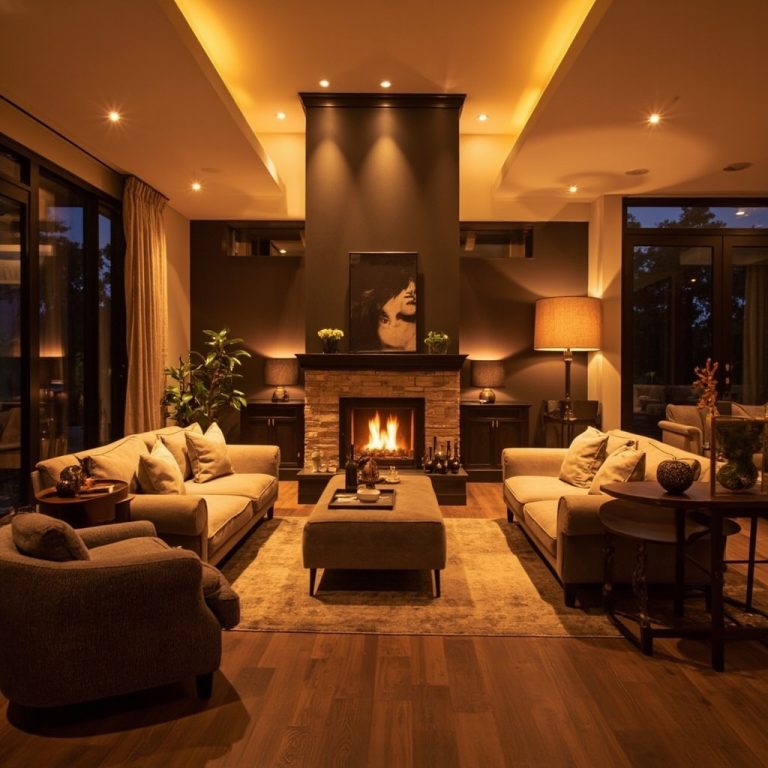 The Latest Warm Ambient Lighting Trends for Living Rooms in 2026 (Part 8)