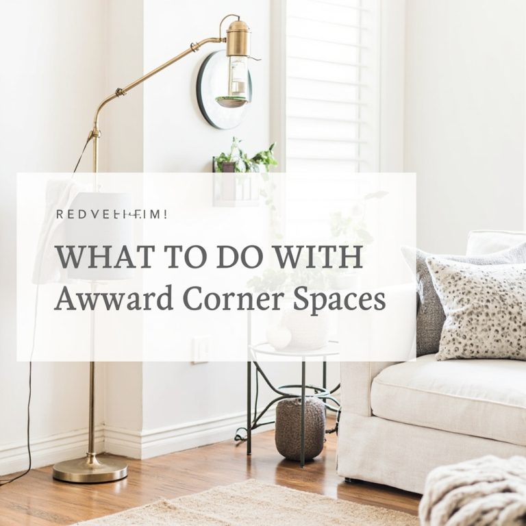What to Do With Awkward Corner Spaces (Without Buying a Chaise)