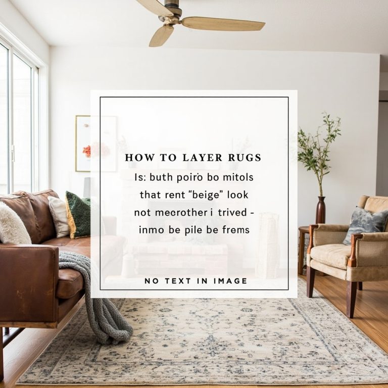 How to Layer Rugs Without It Looking Like You Gave Up and Stacked Carpets (Part 2)