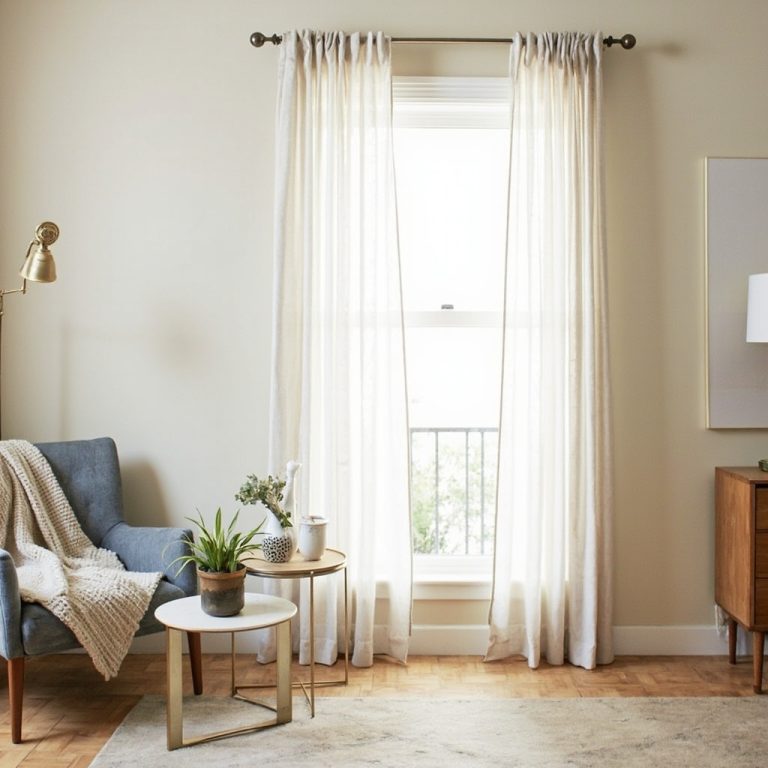 How to Hang Curtains High and Wide (The Trick That Makes Every Room Look Bigger)