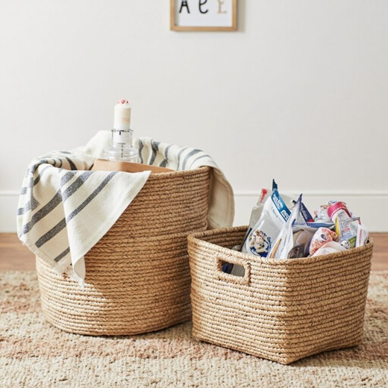 Best Woven Baskets for Storage That Look Decorative (Not Like a Laundry Room)