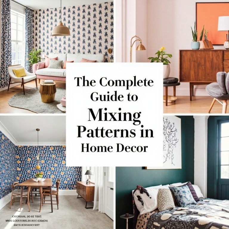The Complete Guide to Mixing Patterns in Home Decor (Part 5)