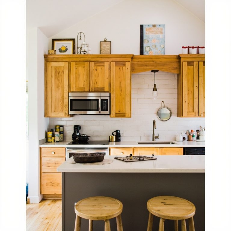 How to Decorate Above Kitchen Cabinets Without Making It Look Like a Garage Sale (Part 4)