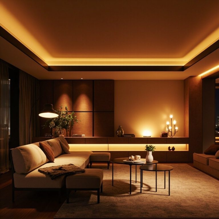 The Latest Warm Ambient Lighting Trends for Living Rooms in 2026
