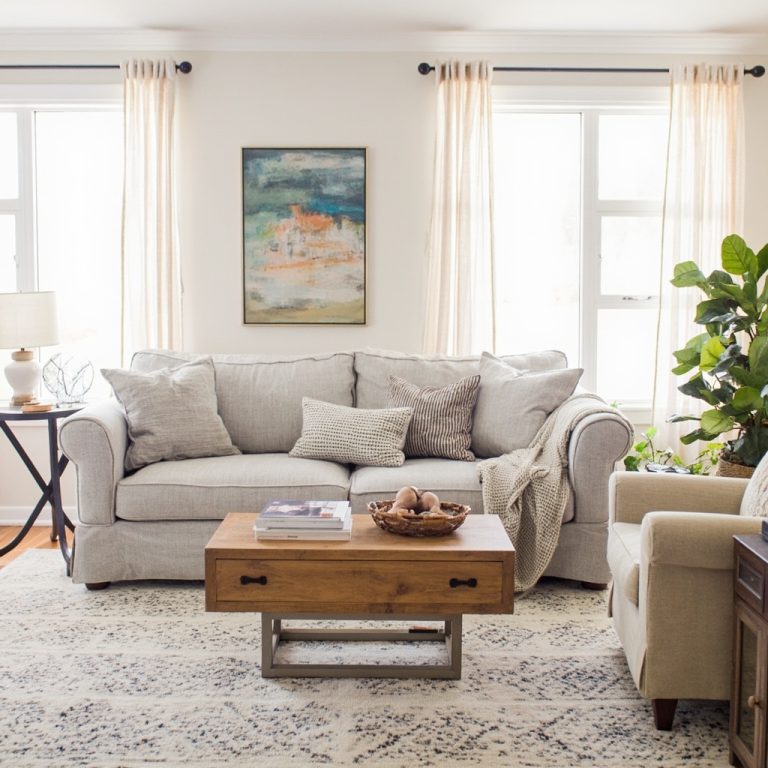 How to Pick a Coffee Table for a Sofa You Can’t Move (Measured Approach) (Part 6)