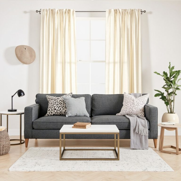 How to Pick a Coffee Table for a Sofa You Can’t Move (Measured Approach) (Part 7)