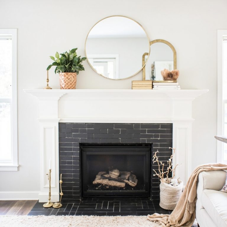 How to Style a Fireplace Mantel in a House That Gets Lived In (Part 7)